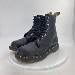 Dr. Martens 1460 Pascal Women Size 5 Virginia Black Leather 8 Eye Combat Boot